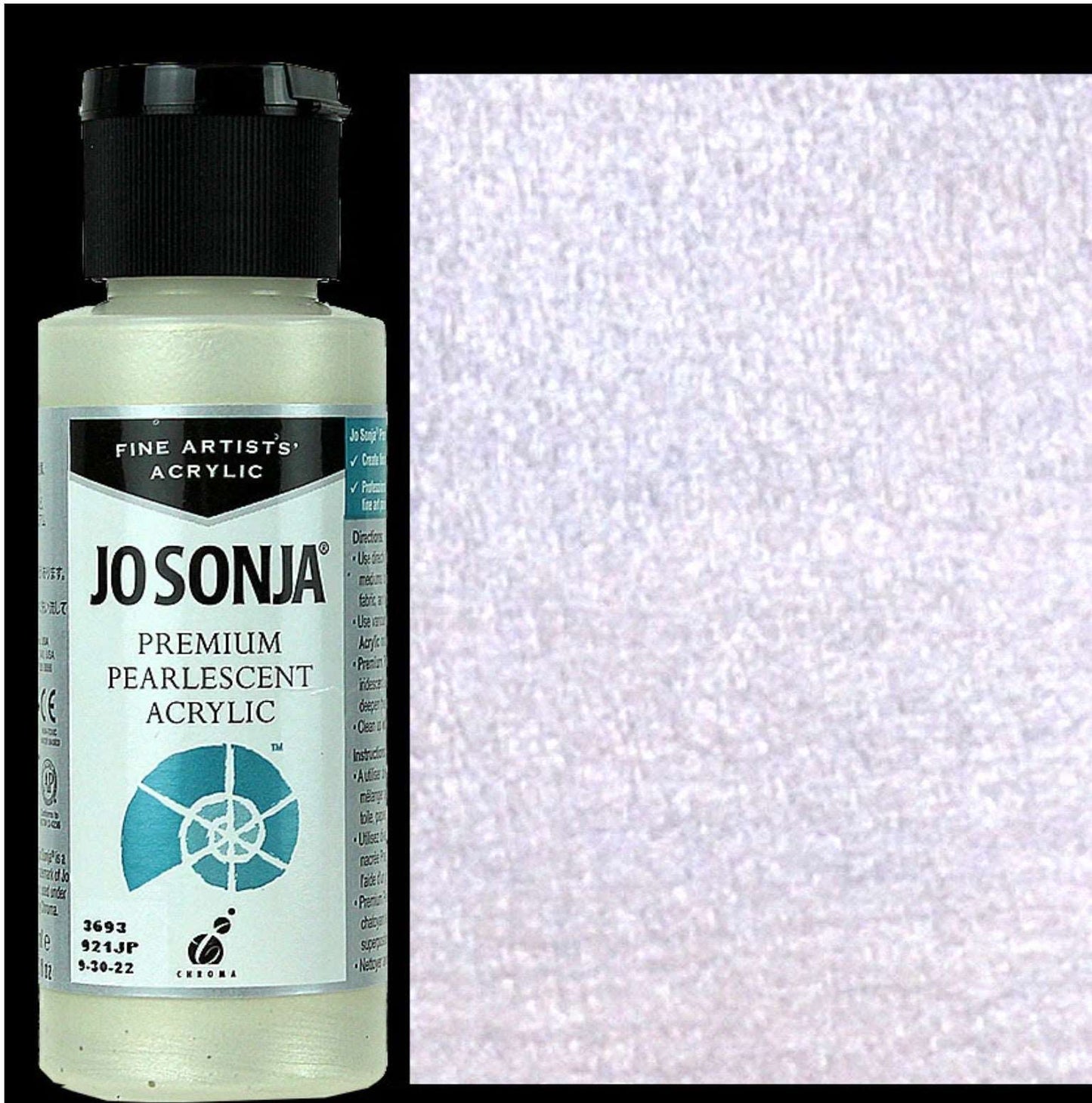 Pearl White Jo Sonjas Premium Pearlescent 60ml - Jo Sonjas - -