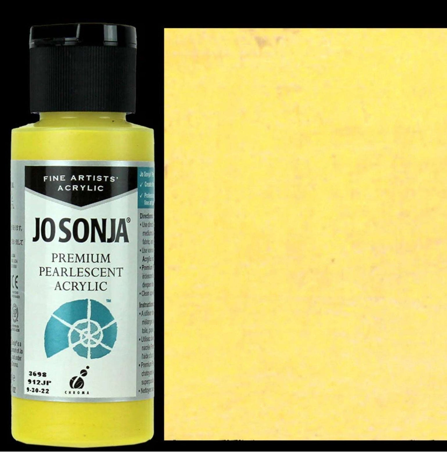 Yellow Jo Sonjas Premium Pearlescent 60ml - Jo Sonjas - -
