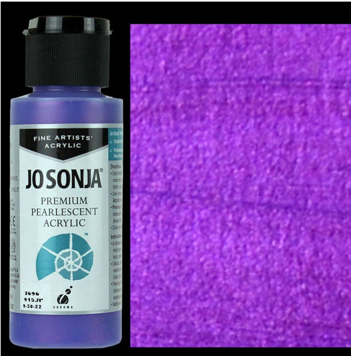 Violet Jo Sonjas Premium Pearlescent 60ml - Jo Sonjas - -