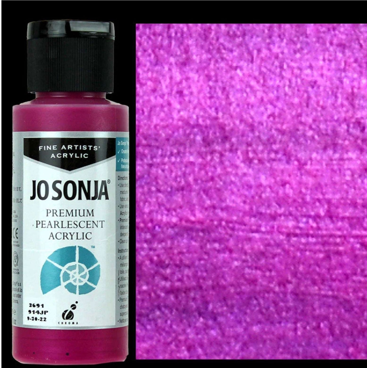 Magenta Jo Sonjas Premium Pearlescent 60ml - Jo Sonjas - -
