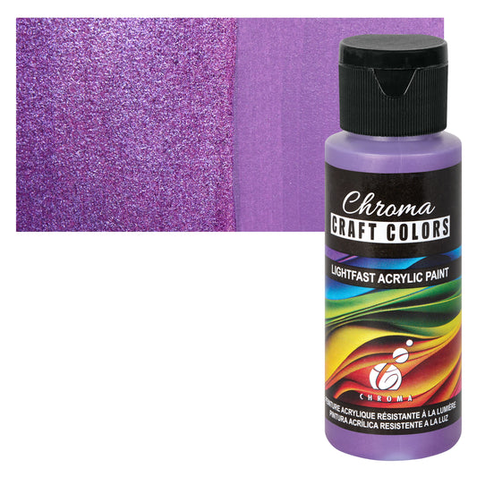 Frosted Fairy (Metallic Purple) - 60ml | Chroma Craft Colours