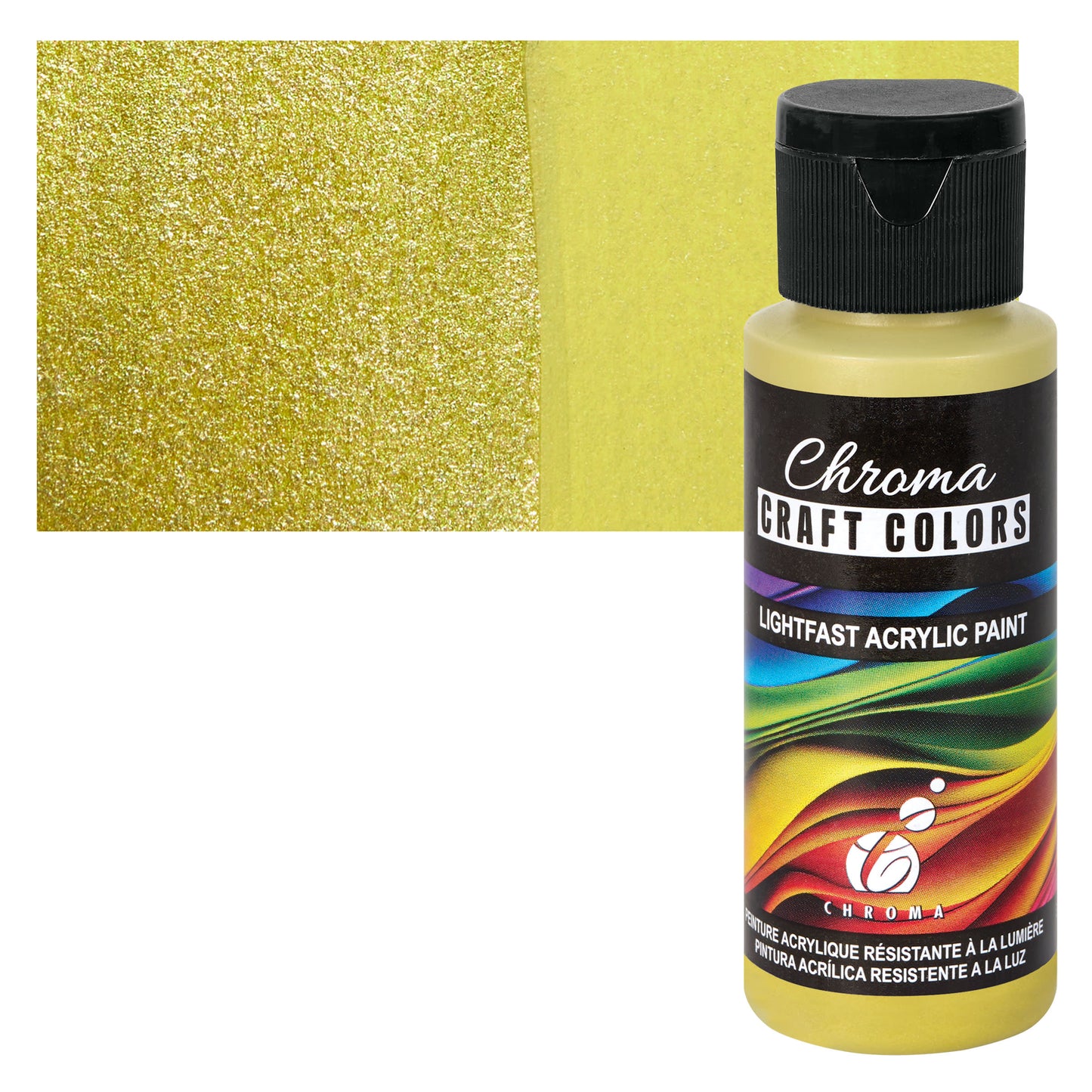 Midas Touch (Metallic Gold) - 60ml | Chroma Craft Colours