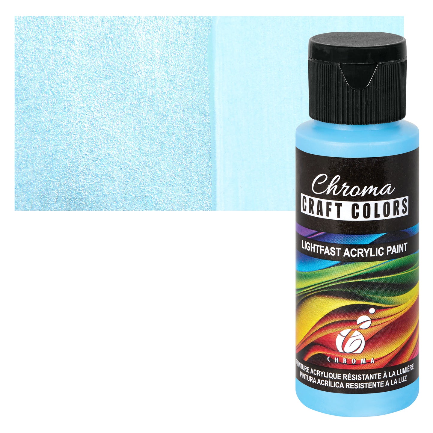 Shimmering Pearl (Metallic Pale Blue) - 60ml | Chroma Craft Colours