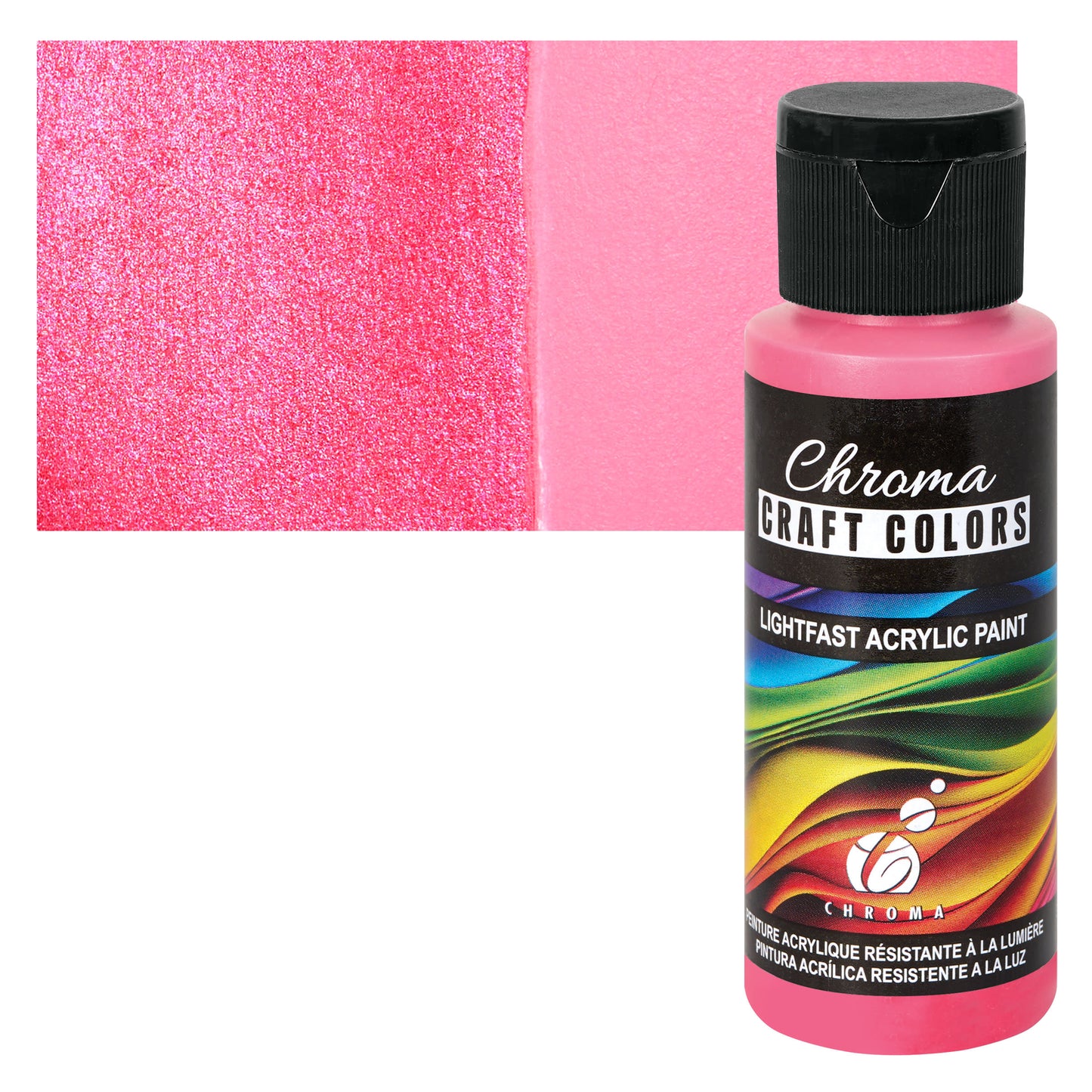 Strawberry Daiquiri (Metallic Pink) - 60ml | Chroma Craft Colours