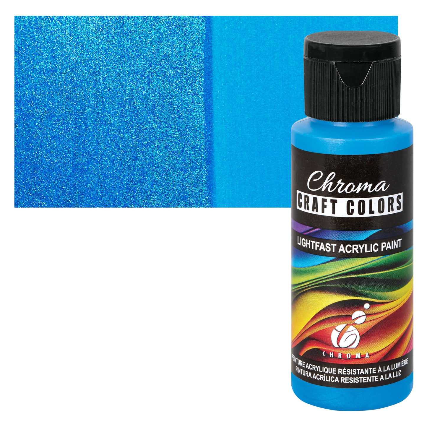 Under the Sea (Metallic Deep Blue) - 60ml | Chroma Craft Colours