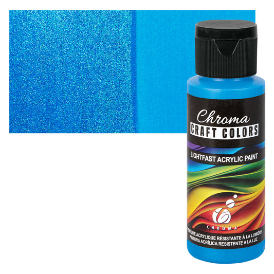 Under the Sea (Metallic Deep Blue) - 60ml | Chroma Craft Colours