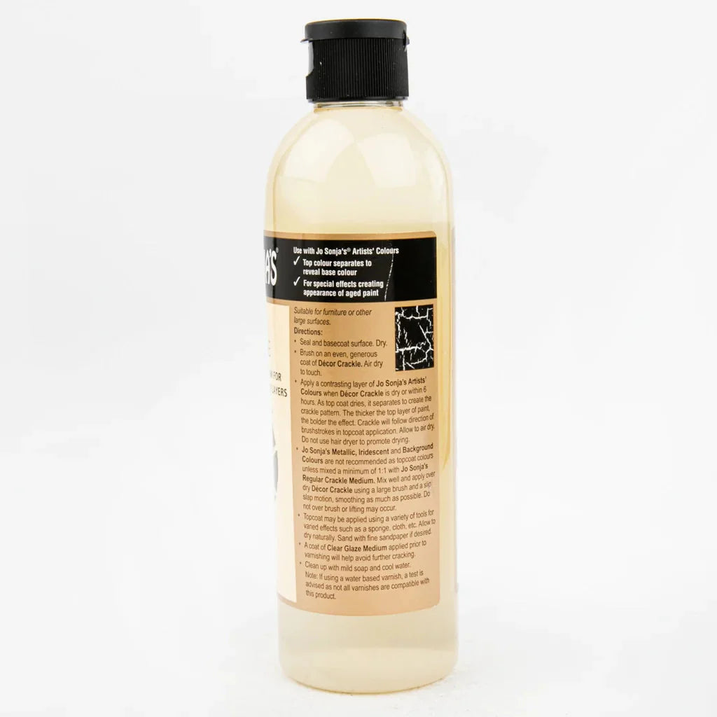 Decor Crackle Medium and Crackle Glaze Medium Pack | 2 x 250ml