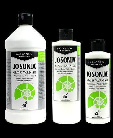 Poly Varnish Gloss | Medium - 500ml Bottle - Jo Sonjas -   -