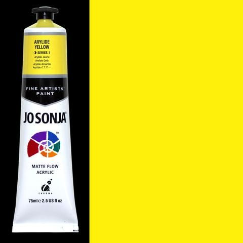 Arylide Yellow - 75ml | Artist Quality Acrylic Paint - Series 2 - Jo Sonjas - -