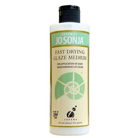 Fast Drying Glaze | Medium - 237ml Bottles - Jo Sonjas -   -