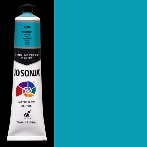 Aqua - 75ml | Artist Quality Acrylic Paint - Series 1 - Jo Sonjas - -