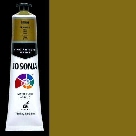 Citrine - 75ml | Artist Quality Acrylic Paint - Series 2 - Jo Sonjas - -