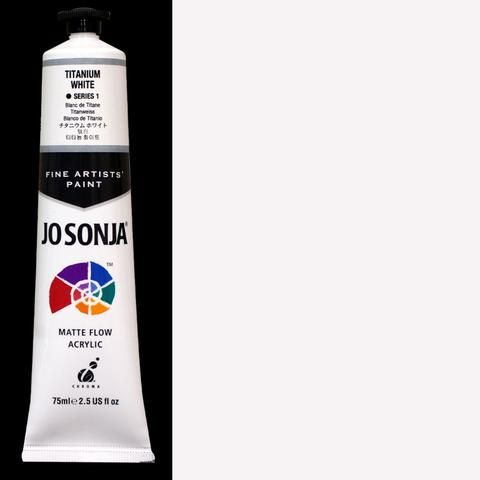 Titanium White - 75ml/237ml | Artist Quality Acrylic Paint - Series 1 - Jo Sonjas -   -