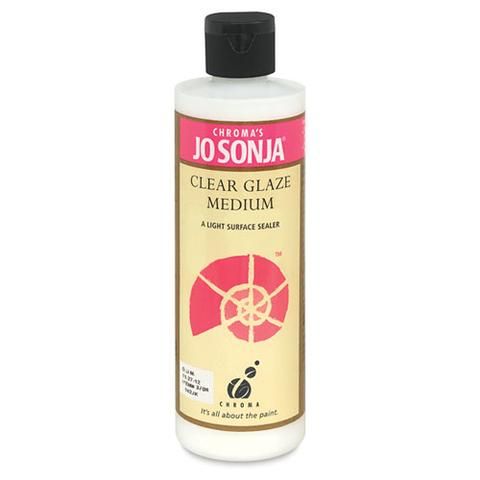 Clear Glazing | Medium - 237ml Bottles - Jo Sonjas -   -