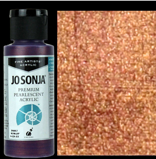 Dark Red Violet Jo Sonjas Premium Pearlescent 60ml - Jo Sonjas -   - 