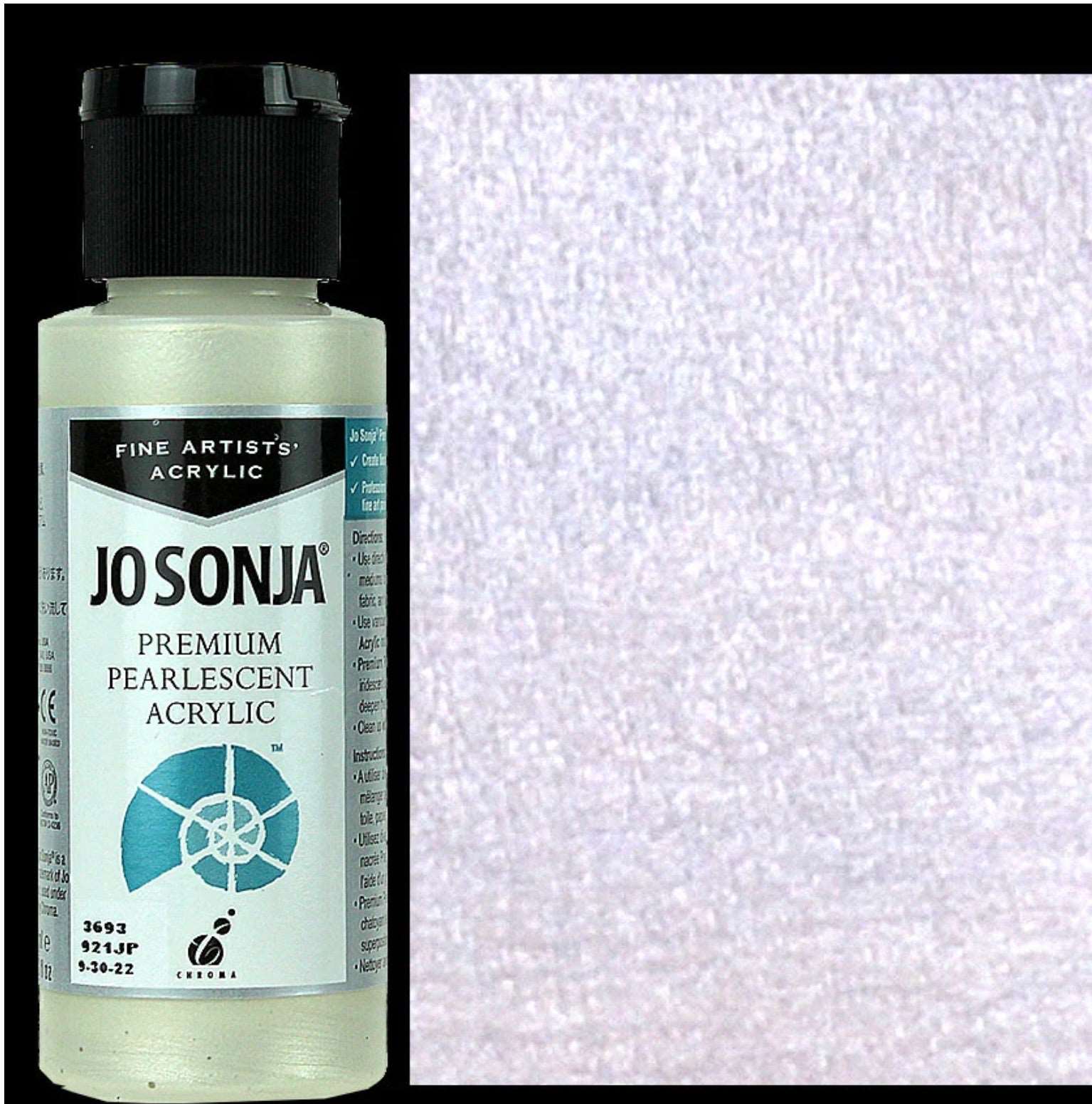 Pearl White Jo Sonjas Premium Pearlescent 60ml - Jo Sonjas -   - 