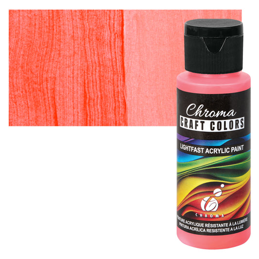 Red Alert (Neon Red) - 60ml | Chroma Craft Colours