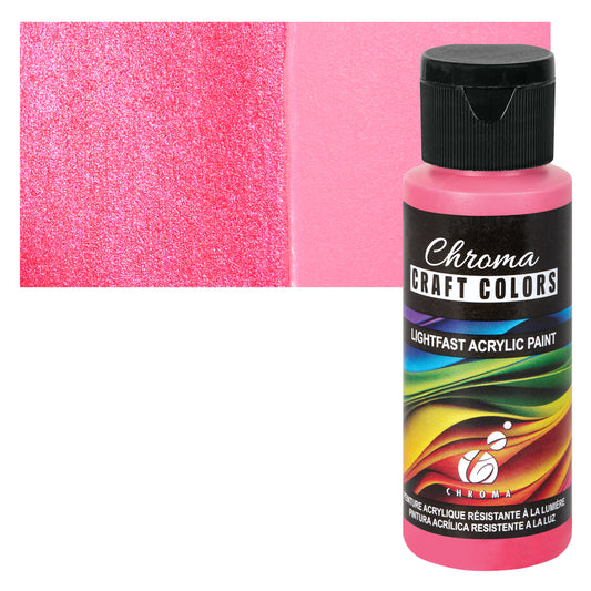 Strawberry Daiquiri (Metallic Pink) - 60ml | Chroma Craft Colours