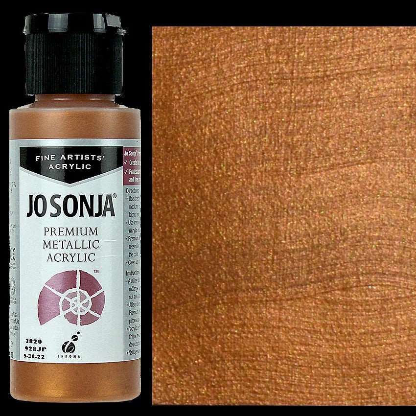 Aztec Gold Jo Sonjas Premium Metallics 60ml - Jo Sonjas -   - 