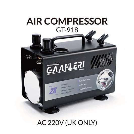 Gaahleri Dual Drive Airbrush Compressor GT-918