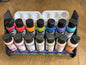 Jo Sonja Bottle Stand | 21 x 60ml Bottle Spaces or 14 x 60ml Bottle Spaces with Storage Rack