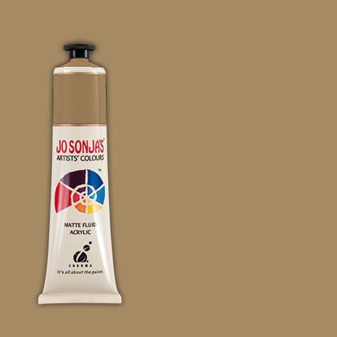 Rich Gold - Jo Sonja 75ml Artist Quality Acryllic Paint - Metallics - Jo Sonjas -   - 