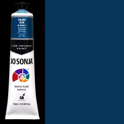 Colony Blue - 75ml | Artist Quality Acrylic Paint - Series 1 - Jo Sonjas -   - 