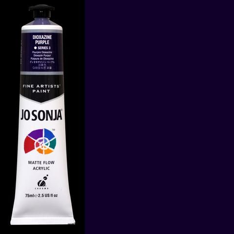 Diox Purple - 75ml | Artist Quality Acrylic Paint - Series 3 - Jo Sonjas -   - 