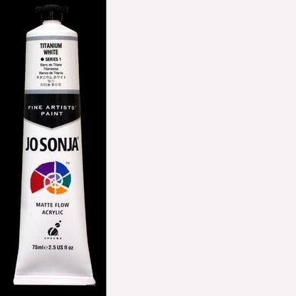 Titanium White - 75ml/237ml | Artist Quality Acrylic Paint - Series 1 - Jo Sonjas -   - 
