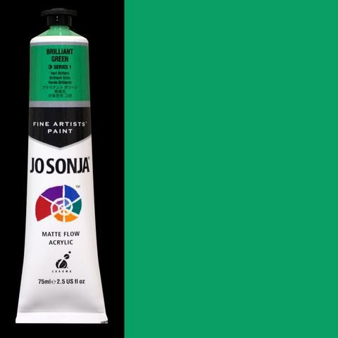 Brilliant Green - 75ml | Artist Quality Acrylic Paint - Series 1 - Jo Sonjas -   - 