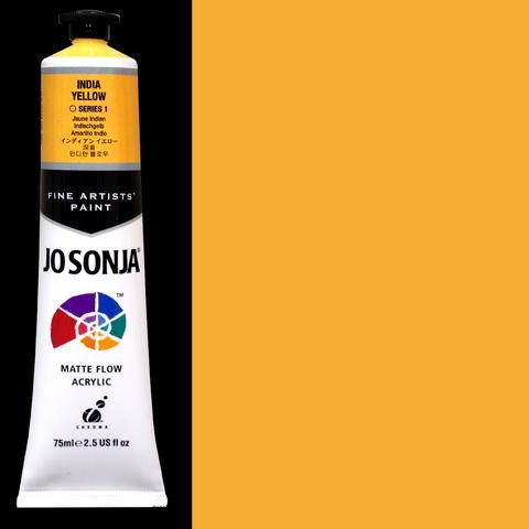 Indian Yellow - 75ml | Artist Quality Acrylic Paint - Series 1 - Jo Sonjas -   - 