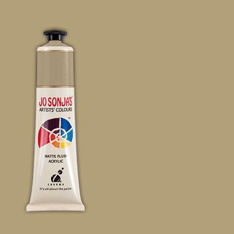 Pale Gold - Jo Sonja 75ml Artist Quality Acryllic Paint - Metallics - Jo Sonjas -   - 