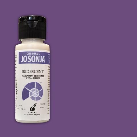 A Violet - Jo Sonja 60ml Bottle Iridescent Acrylic Paint - Jo Sonjas -   - 