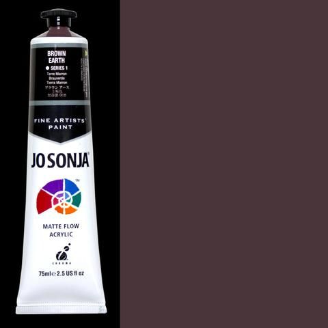 Brown Earth - 75ml/250ml | Artist Quality Acrylic Paint - Series 1 - Jo Sonjas -   - 