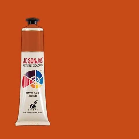 Norwegian Orange - 75ml | Artist Quality Acrylic Paint - Series 1 - Jo Sonjas -   - 